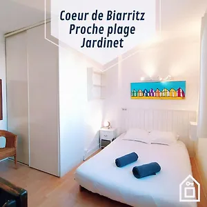 Appartement Lalanne Btz, Duplex Jardinet Près De La